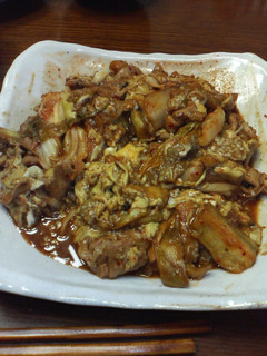 焼茄子の豚キムチ-レシピのメイン写真