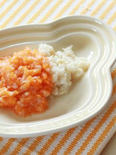 【離乳食初期】魚の野菜あんかけ-レシピのメイン写真