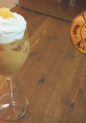 ダブルピーチフラペチーノの作り方-レシピのメイン写真