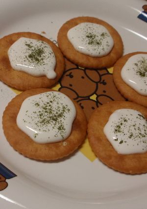 リッツでホイップマリーム抹茶-レシピのメイン写真