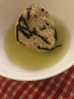 ダブル昆布で美味おにぎり茶漬け-レシピのメイン写真