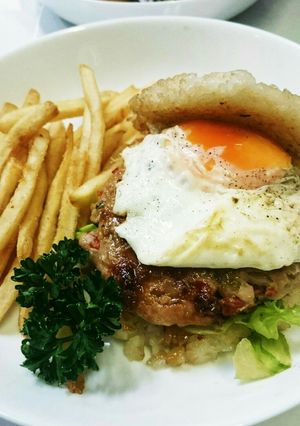バジル香る☆ガパオライスバーガー☆-レシピのメイン写真