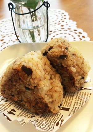 おかか昆布とチーズの焼きおにぎり-レシピのメイン写真