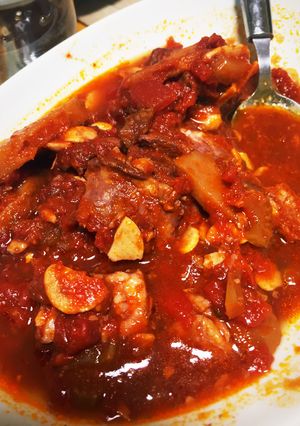 簡単★豚バラ肉のトマト煮-レシピのメイン写真