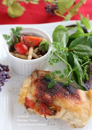 鶏肉のグリル トマトソースサンド-レシピのメイン写真