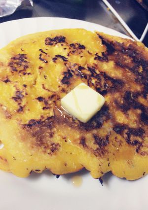 かぼちゃパンケーキ-レシピのメイン写真