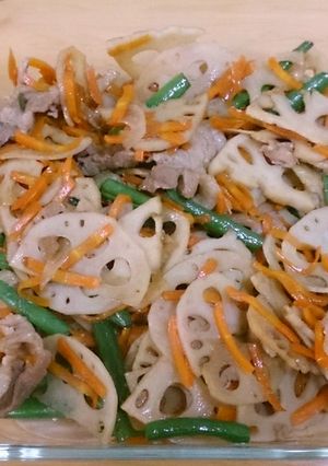豚肉とレンコンの野菜たっぷり常備菜-レシピのメイン写真