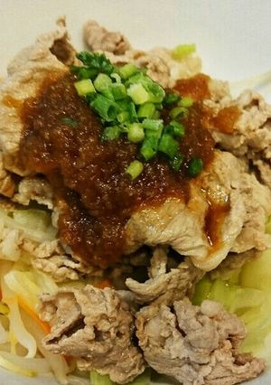 簡単手作りタレで♪豚しゃぶ☆-レシピのメイン写真