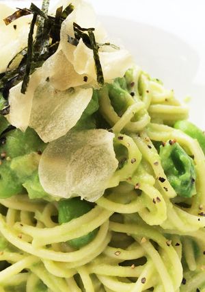 アボカドと枝豆のグリーン★クリームパスタ-レシピのメイン写真