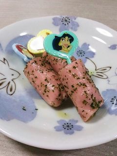 お弁当のおかず☆魚肉ソーセージにパセリ-レシピのメイン写真