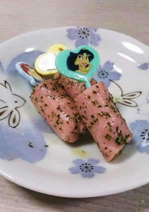 お弁当のおかず☆魚肉ソーセージにパセリ-レシピのメイン写真