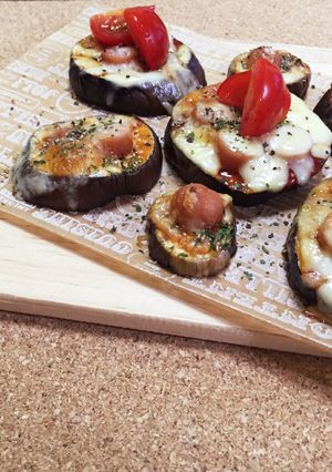 簡単ヘルシー!なすピザ♪-レシピのメイン写真