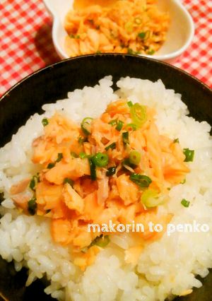 ご飯のお供＊手作り＊鮭のわさびフレーク-レシピのメイン写真
