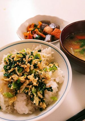 小松菜じゃこふりかけ-レシピのメイン写真