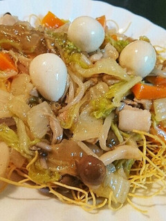 たっぷりあんの皿うどん-レシピのメイン写真