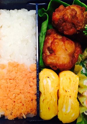 醤油から揚げ弁当-レシピのメイン写真