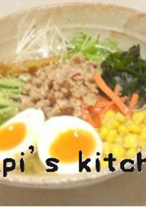 夏だ☆冷たい塩ラーメン（≧y≦*）-レシピのメイン写真