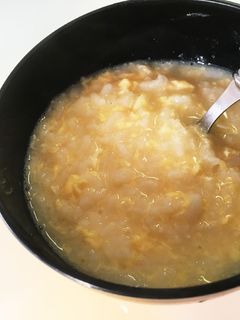 風邪、二日酔い、腸炎に卵味噌雑炊、お粥!-レシピのメイン写真