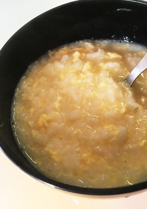 風邪、二日酔い、腸炎に卵味噌雑炊、お粥！-レシピのメイン写真
