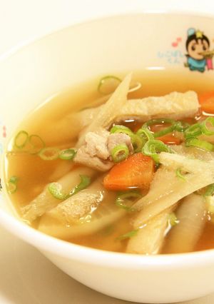 ごんぼじる☆枚方市給食-レシピのメイン写真