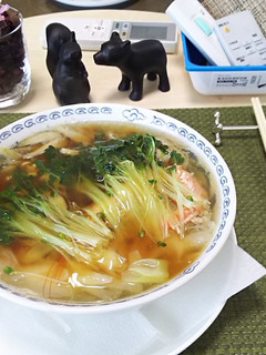 具材たっぷり贅沢な豚骨スープ麺-レシピのメイン写真