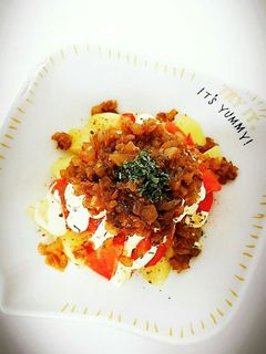 ポテトサラダ☆アメ色玉葱を乗せて♪-レシピのメイン写真