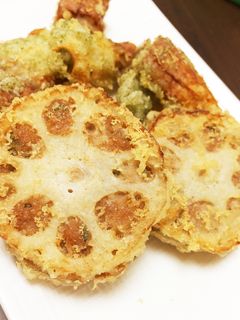 *蓮根の挟み揚げ*-レシピのメイン写真