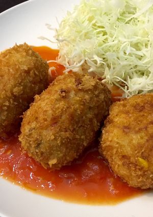 はじめてのクリームコロッケ-レシピのメイン写真