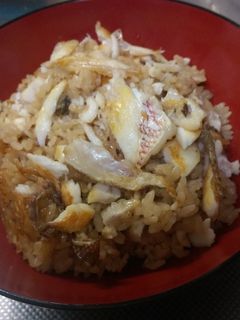 簡単鯛めし(切り身使用)-レシピのメイン写真