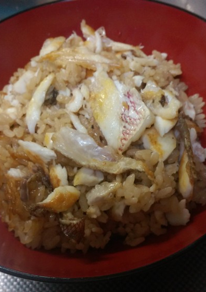 簡単鯛めし(切り身使用)-レシピのメイン写真