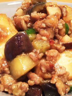 かくし味はお味噌! 厚揚げのひき肉炒め-レシピのメイン写真
