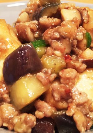 かくし味はお味噌！ 厚揚げのひき肉炒め-レシピのメイン写真