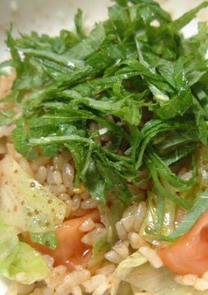 トマトとレタスのバルサミコライス-レシピのメイン写真