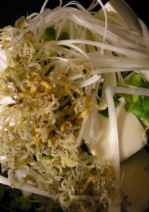豆腐とわかめのジャコサラダ-レシピのメイン写真