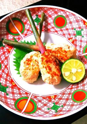 低糖質レシピ☆谷中生姜の味噌つくね-レシピのメイン写真