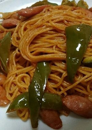 大学生の簡単ナポリタン-レシピのメイン写真