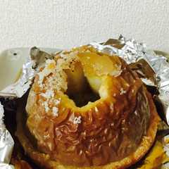 รูปของ りんご半分　焼きりんごタルト