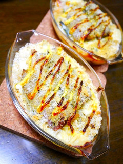 簡単!秋刀魚と茄子のグラタン-レシピのメイン写真