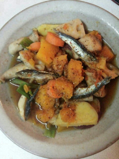 煮干しカボチャ(血管ダイエット食896)-レシピのメイン写真