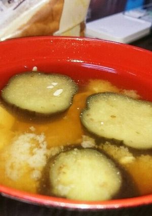 なすの味噌汁-レシピのメイン写真