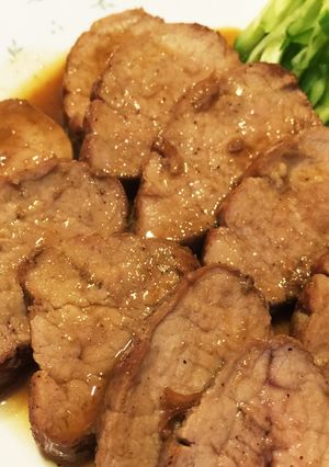 豚ヒレのステーキ♡蜂蜜バター醤油-レシピのメイン写真