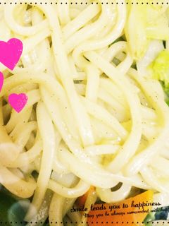 冷凍×冷凍!ひきこもりたい時やきうどん♡-レシピのメイン写真