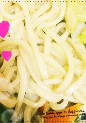 冷凍×冷凍！ひきこもりたい時やきうどん♡-レシピのメイン写真