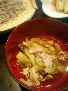 豚肉とナスのつけ蕎麦-レシピのメイン写真