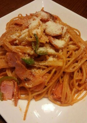 昔ながらのナポリタン-レシピのメイン写真