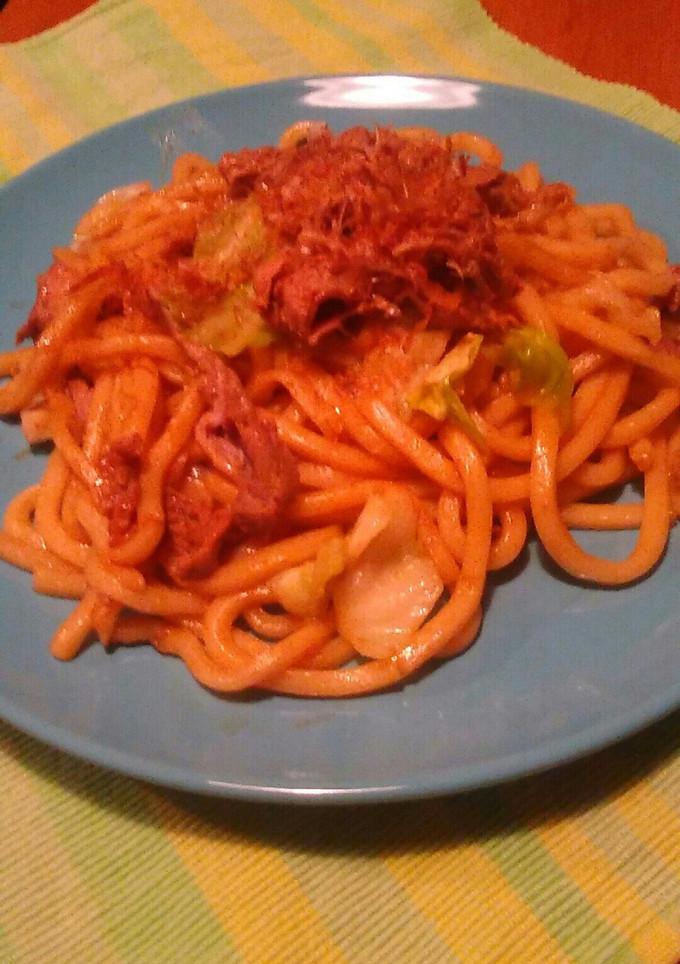 中華風 焼きうどん-レシピのメイン写真