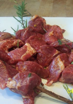 ローズマリーの枝を使ってBBQ!-レシピのメイン写真