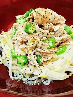 豚しゃぶのさっぱりヘルシー梅肉ソース和え-レシピのメイン写真