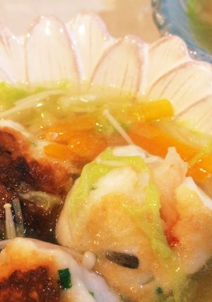 海老はんぺんスープ♡ふわぷり-レシピのメイン写真