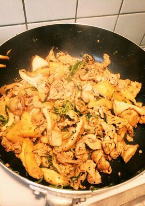 豚肉のニンニク醤油炒め～コスパ重視！-レシピのメイン写真